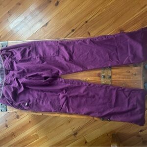 Med Couture Purple Women's Pants